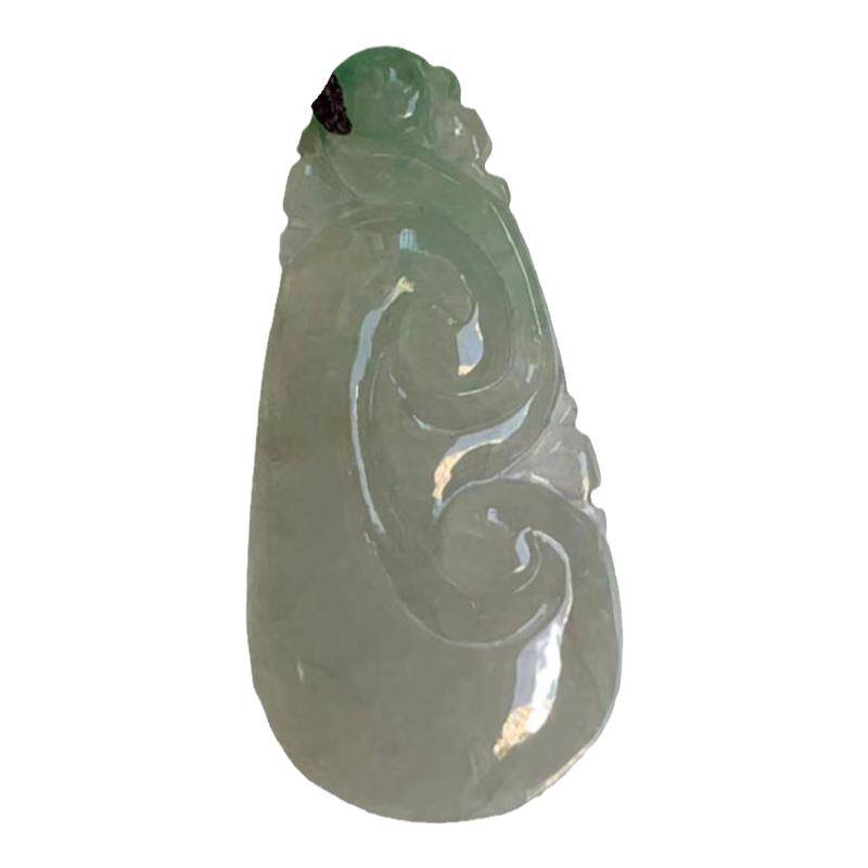 缅甸翡翠红翡手牌红色翡翠手牌