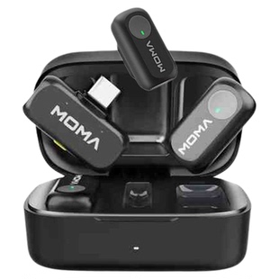 猛玛LARK A1迷你无线领夹式麦克风手机直播降噪一拖二猛犸收音