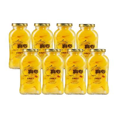 真心新鲜黄桃罐头水果罐头