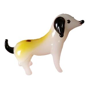 80年代北京非遗纯手工艺品12十二生肖料器老琉璃生肖小摆件怀旧