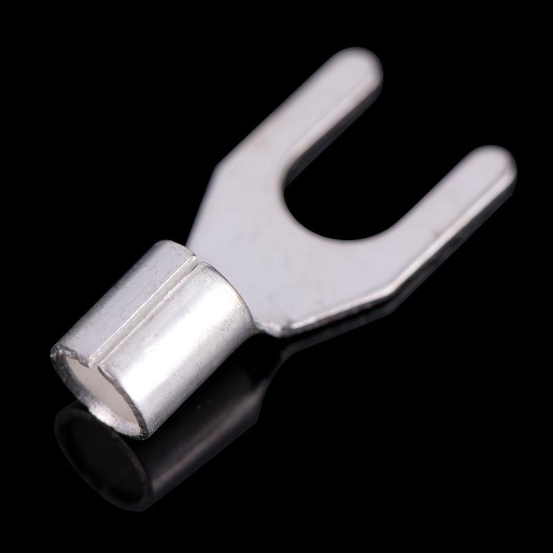 【品质保证】UT叉形冷压接线端子UT6-6 叉形裸端头 黄铜 1000只