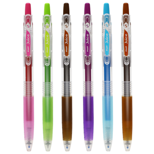 日本pilot百乐笔Juice果汁笔0.5mm中性笔彩色按动水笔10EF做笔记