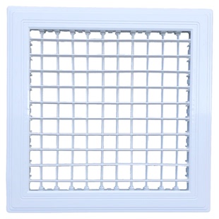 铝合金双层可调百叶直吹送风大风量风口塑钢双层可调风口ABS出风