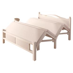 三梦家用折叠床1米2简易成人单人床出租房卧室1米5宿舍临时双人床