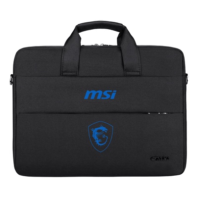 适用微星MSI神影16笔记本电脑包15.6英寸单肩包星影15手提包泰坦18 Ultra AI2025防水背包魔影15斜跨保护套