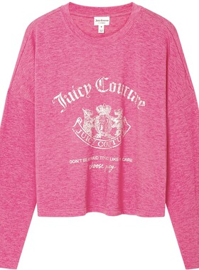 JuicyCouture橘滋印花长袖T恤