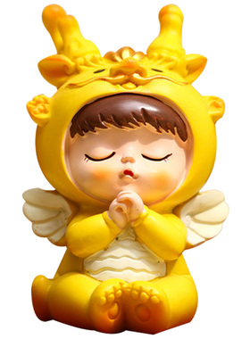 生肖龙宝宝可爱国潮龙年吉祥物