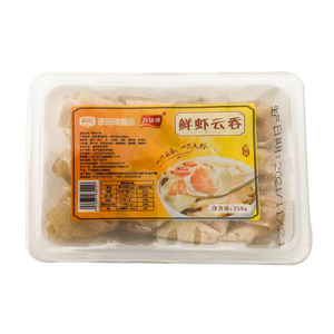 妈子味鲜肉云吞港式鲜虾云吞早餐半成品广式馄饨早点方便速食面点