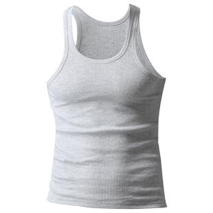 男士背心纯棉夏季螺纹修身型紧身运动吊带打底全棉跨栏工字弹力潮