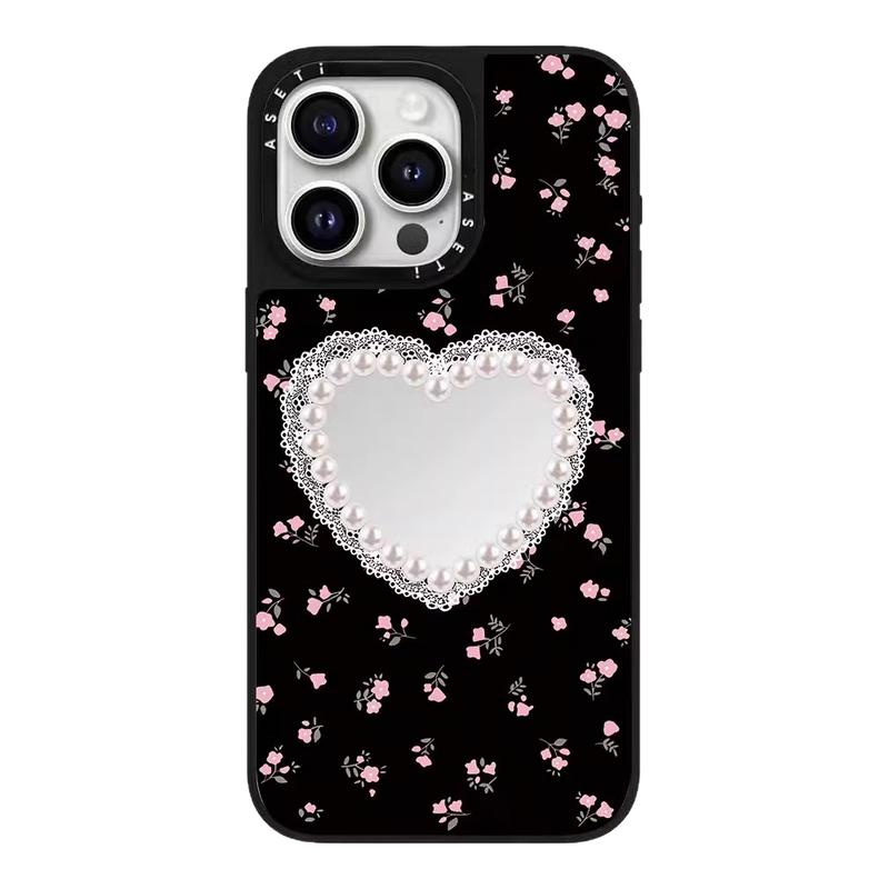 CASETiFIY联名哥特式珍珠碎花爱心兔16pro适用iPhone17ProMax苹果15plus手机壳14磁吸13卡通华强北平替潮壳女