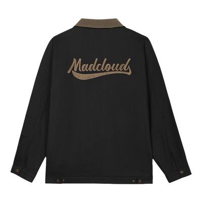 Madcloud水洗做旧春秋工装外套