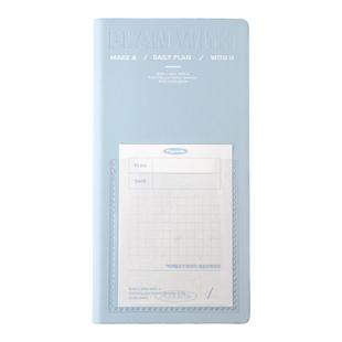 Planwith每日计划本todolist自律打卡本高颜值随身日程本时间管理任务清单记事本笔记本本子日记本学生办公用