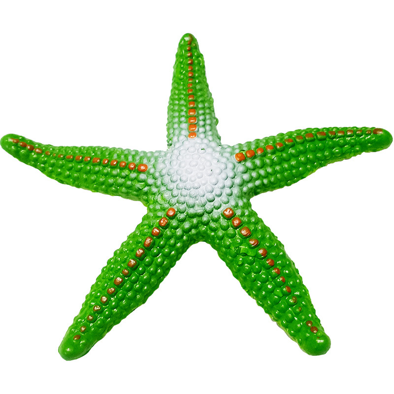 仿真软胶海洋动物五角海星模型鱼缸装饰摆件儿童认知教具玩具礼物