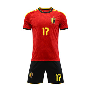 2026美加墨世界杯比利时球衣国家队主客场足球训练服套装比赛队服