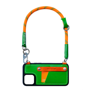 两针一线适用苹果16promax手机壳新款斜挎真皮挂绳iphone15外壳明星同款周迅赵小童苹果14pro防摔壳保护套