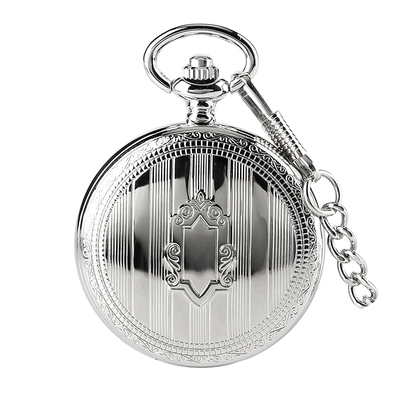 复古翻盖全自动机械怀表照片挂表