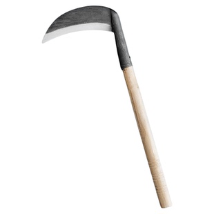 手工锻打老式镰刀农用砍柴刀户外专用割草刀刀开路山刀小柴刀锰钢