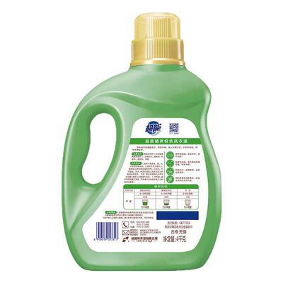 超能植沐悦色洗衣液1kg/2.38kg/3.38kg多规格家用实惠装