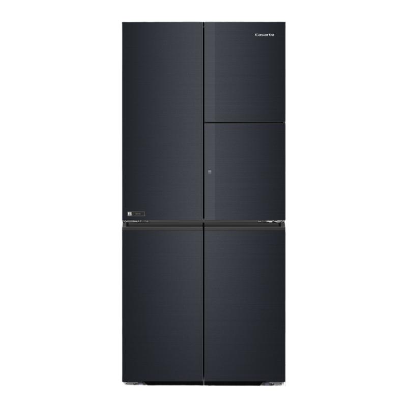 以舊換新補貼卡薩帝506L大容量嵌入式十字門四開門家用制冰電冰箱