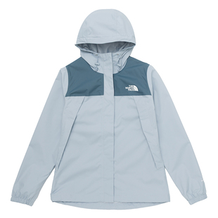 The North Face北面单薄冲锋衣女户外防水休闲连帽夹克外套