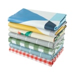 桌布防水防烫防油免洗pvc长方形餐桌布茶几垫格子少女心ins书桌布