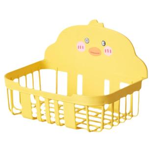 厕所纸巾盒免打孔壁挂式抽纸盒卫生间卡通卷纸架放卫生纸的置物