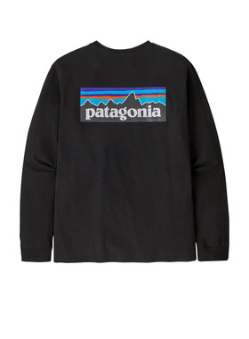 patagonia长袖T恤男款印花