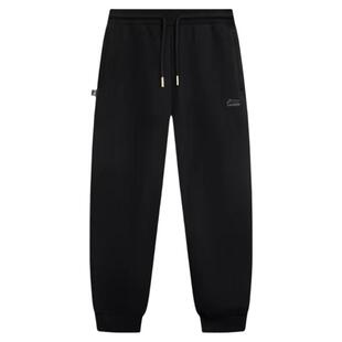 LiNing李宁男 运动潮流系列 中国文化刺绣字母针织运动裤 AKLW067