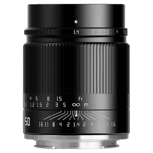 铭匠50mm f1.4全画幅镜头 人文扫街人像定焦大光圈虚化多卡口可选