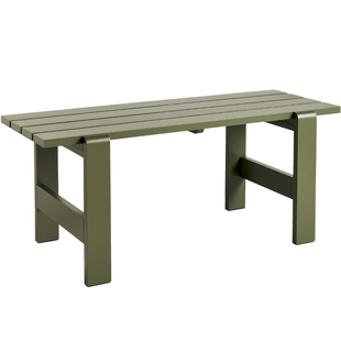 sort丹麦HAY拼色实木长凳复古换鞋凳户外桌椅北欧现代简约WEEKDAY