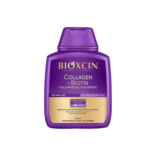 土耳其bioxcin柏科生洗发水膏烫染受损丰盈角蛋白阿甘油固发正品