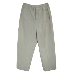 利落法棍裤胖mm显瘦九分休闲裤木子理想大码女装春夏松紧高腰裤子