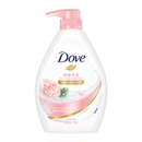 多芬舒缓水透沐浴露持久留香