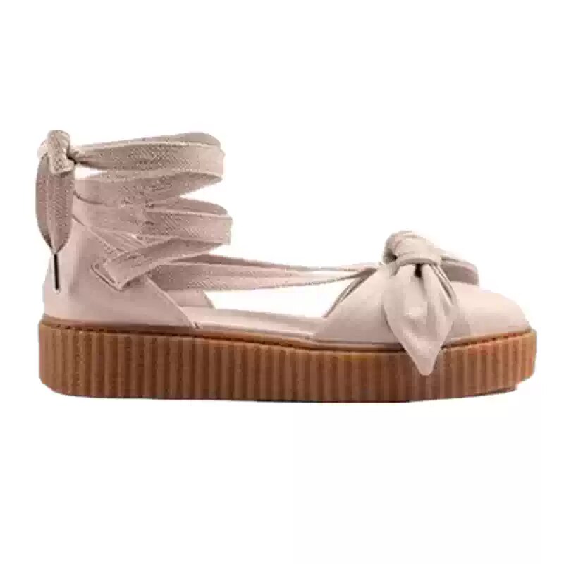 F/ENTY  PUMA  BOW CREEPER SANDAL 彪马蕾 松糕底绑带鞋 限