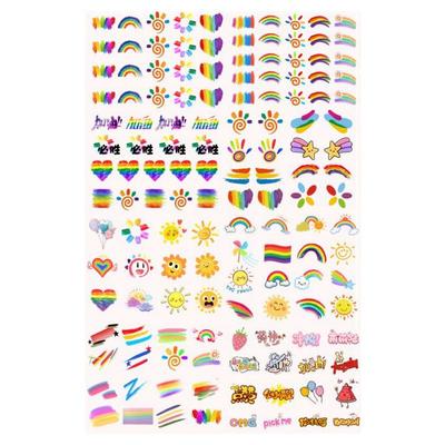 国庆五一六一儿童节日学生脸贴