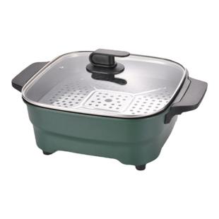 电火锅大容量特大号家用10人电热锅鸳鸯锅大容量12升到15升电炒锅