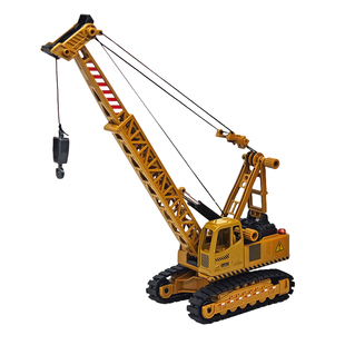 合金吊车玩具大号塔吊起重机模型儿童工程汽车玩具男孩履带挖掘机