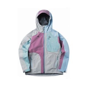 MOUNTAINFEVER AW 强防水高透气 不对称拼接轻量硬壳压胶冲锋衣