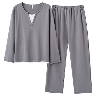 【芬腾】加大码纯棉睡衣柔软亲肤