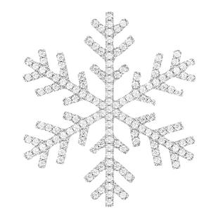 何方HEFANG珠宝原厂晓雪胸针女高级气质轻奢优雅晚宴璀璨徽章