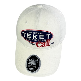 美式重工刺绣字母teket潮牌棒球帽男女街头百搭纯棉显脸小鸭舌帽