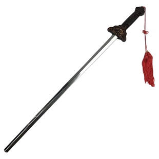 太极伸缩剑全金属不锈钢男女晨练健身折叠表演道具剑加重汉服配剑