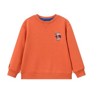 TeenieWeenie Kids小熊童装时尚舒适秋冬季男女童索罗娜加绒卫衣