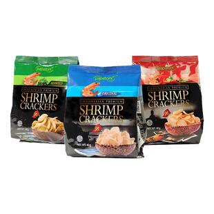 6袋印尼高端小零食外国进口papatonk啪啪通虾片网红爆款2024新款