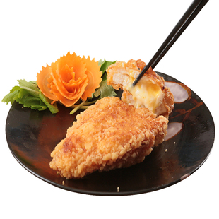 三统万福芝士爆浆鸡排重芝士拉丝鸡排奶酪油炸鸡胸肉冷冻半成品