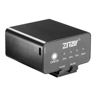 ZITAY希铁14.4V外置外接电池适用NIKON尼康Z9 Z8佳能R52单反相机供电97Wh大容量假电池直播延迟拍摄充电宝