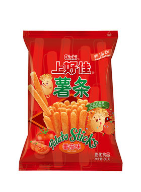 上好佳80g薯条虾片条玉米卷田园