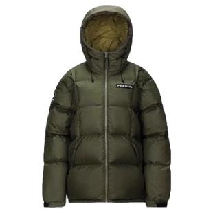 企鹅联名热能羽绒服男2026冬防风加厚保暖户外短款面包外套女