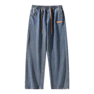 FOG GOETHE美式高街复古牛仔裤男春秋季水洗百搭休闲潮牌阔腿长裤