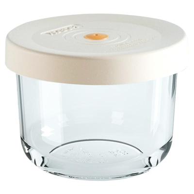 乐博乐博玻璃圆形保鲜盒碗